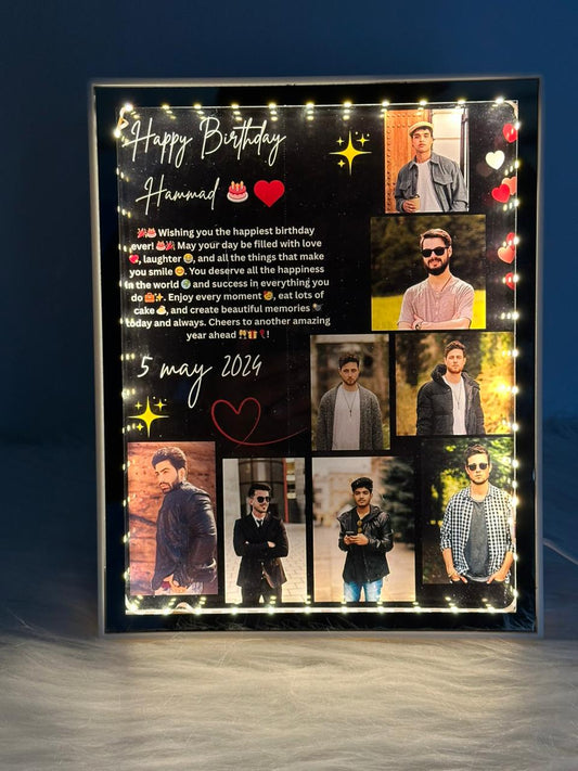 CUSTOMIZE BIRTHDAY PHOTO FRAME